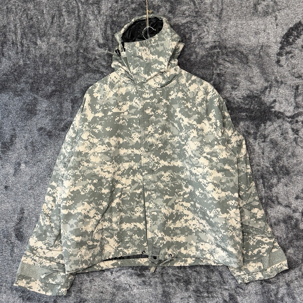 US Military Chemical Protective Overgarment Coat Medium UCP ACU Digital Camo